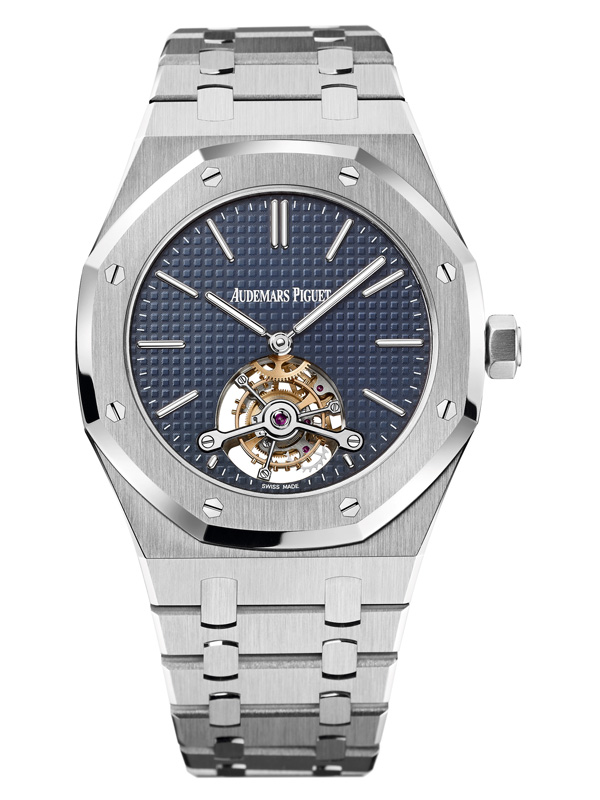 皇家橡樹超薄陀飛輪腕錶